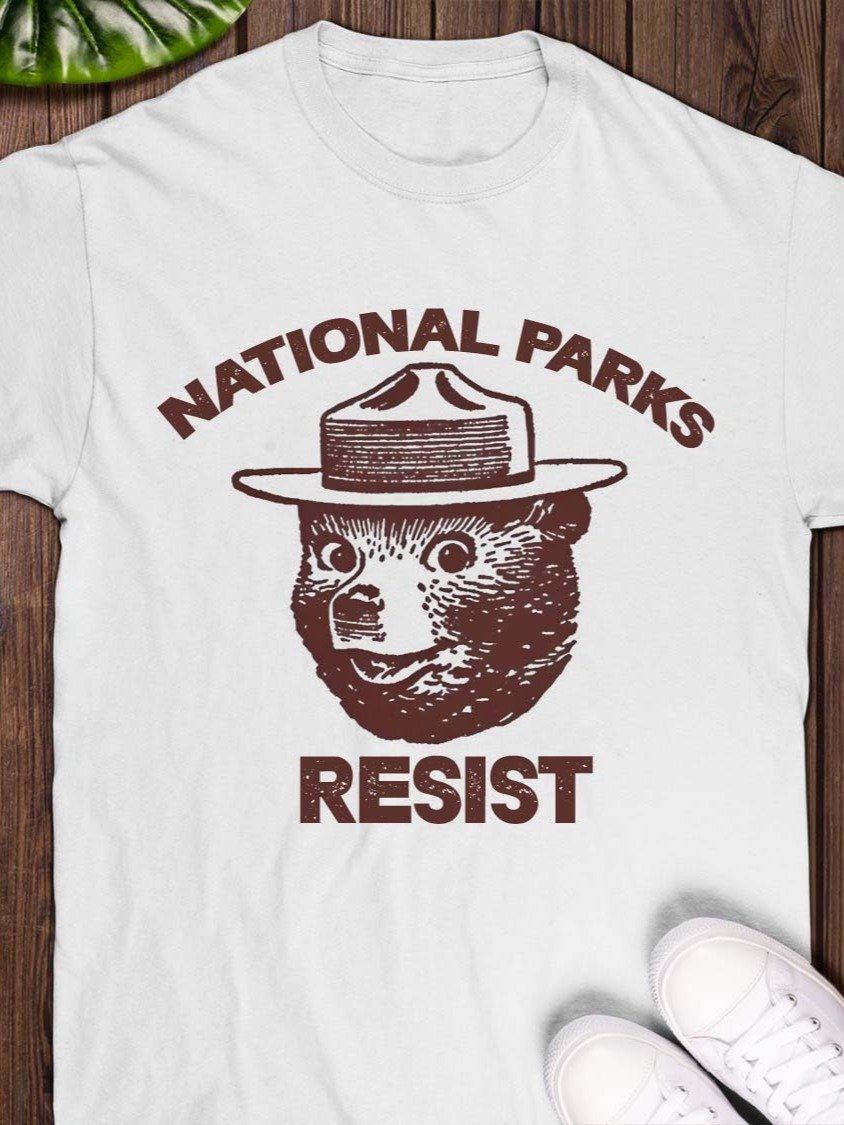 National Parks Resist T-shirt product image (1)
