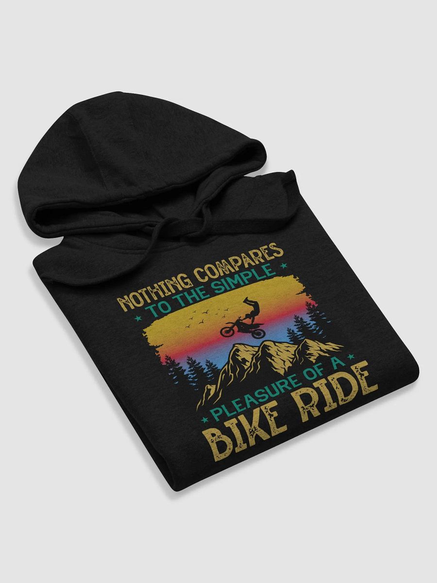 Simple Pleasure of a Bike Ride - Mountain Biking Unisex Premium Hoodie product image (5)