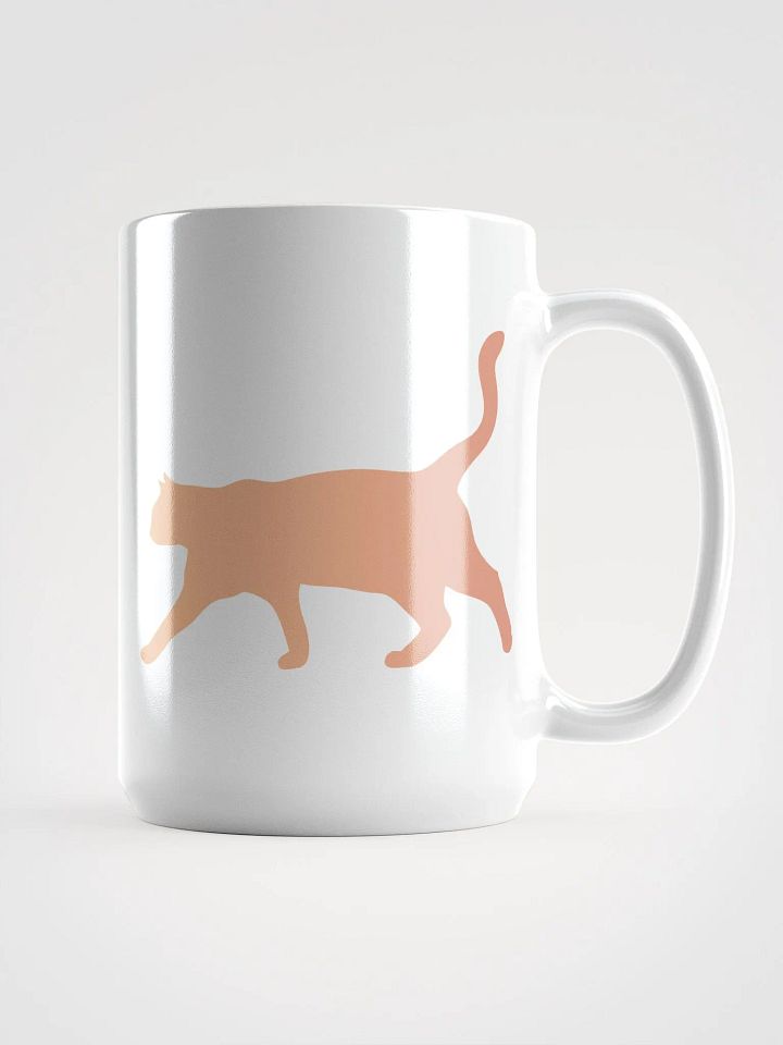 Elegant Feline Silhouette Mug product image (1)