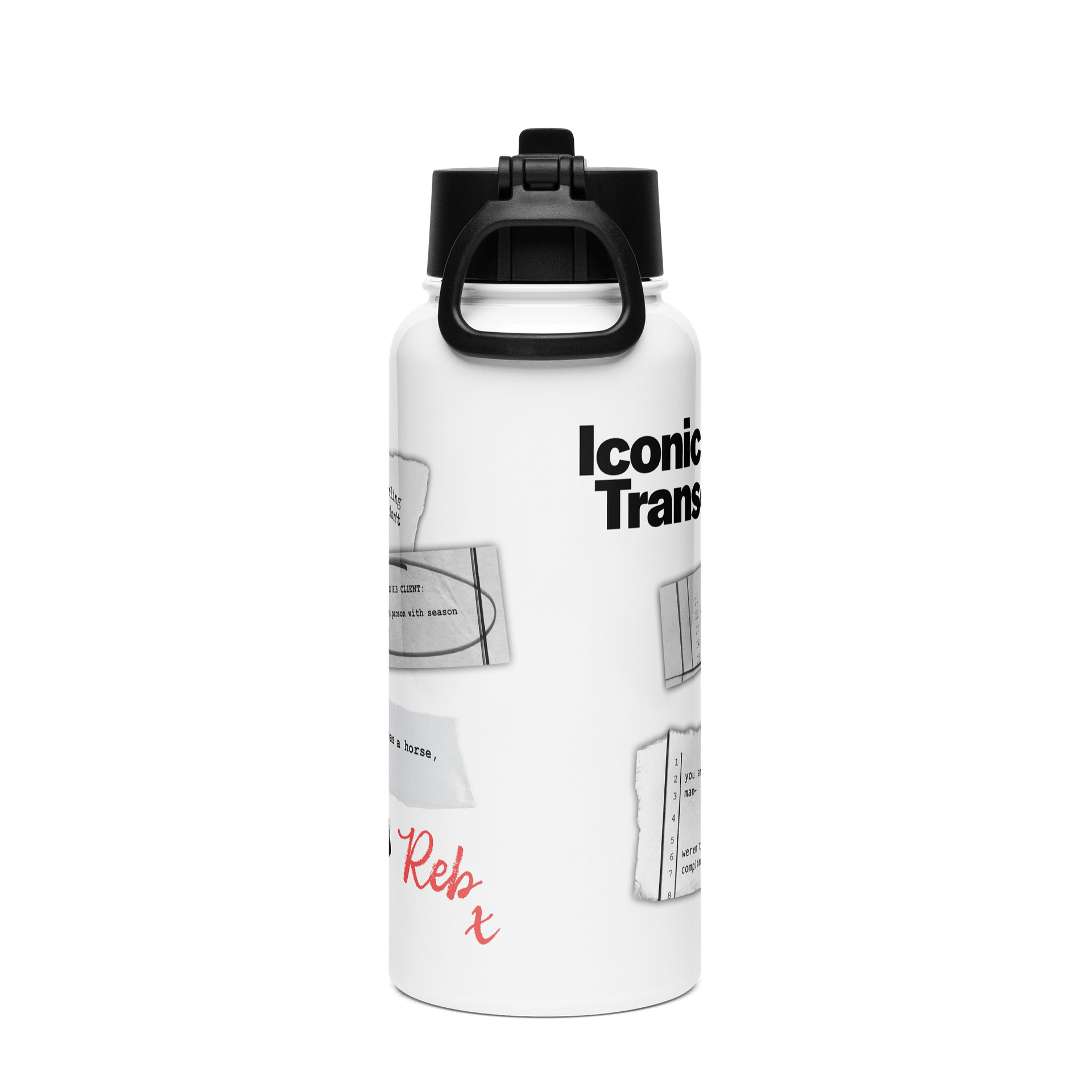 ICT Stainless Steel Water Bottle w/ Straw Lid product image (4)