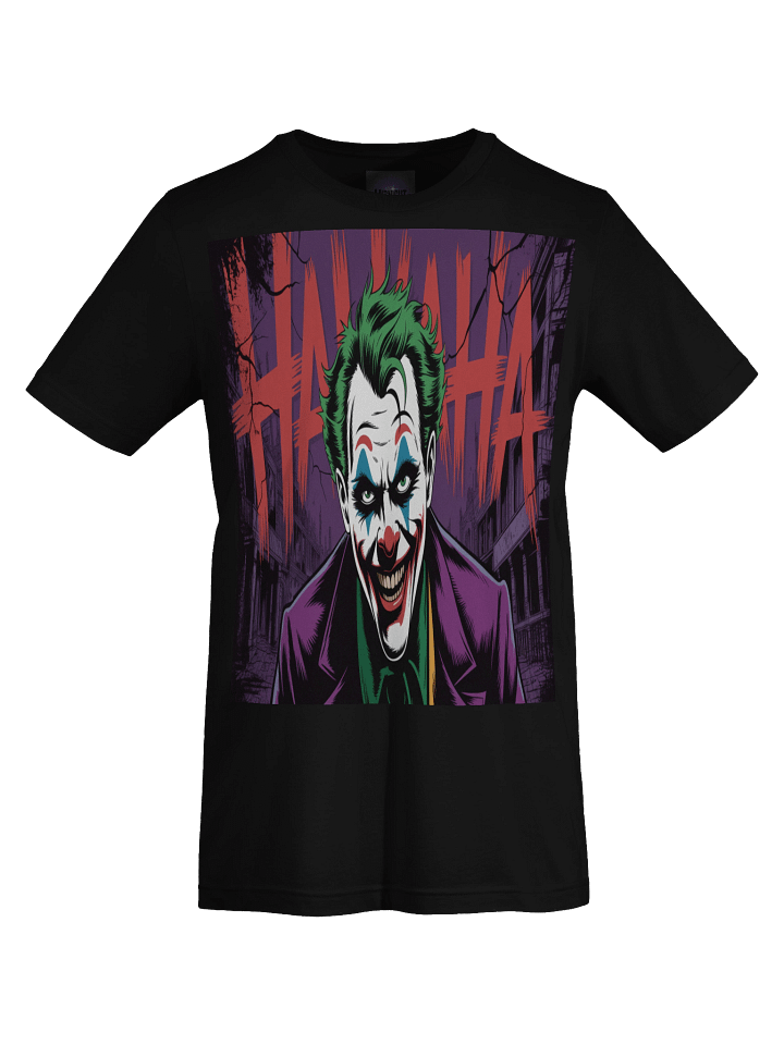 Joker 'HAHAHA' Alleyway Cackle Supersoft T-Shirt product image (1)