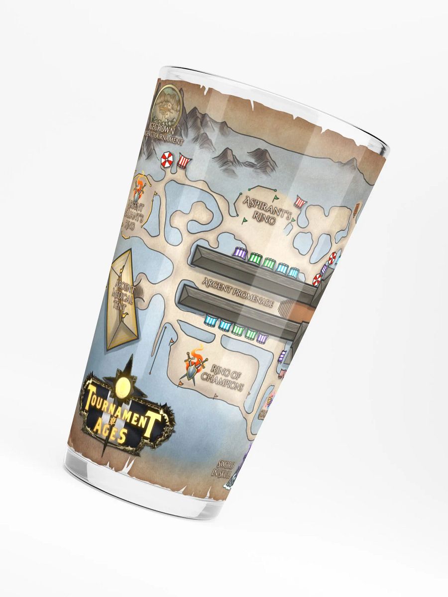 Tournament of Ages - Fairegrounds Map - Pint Glass product image (6)
