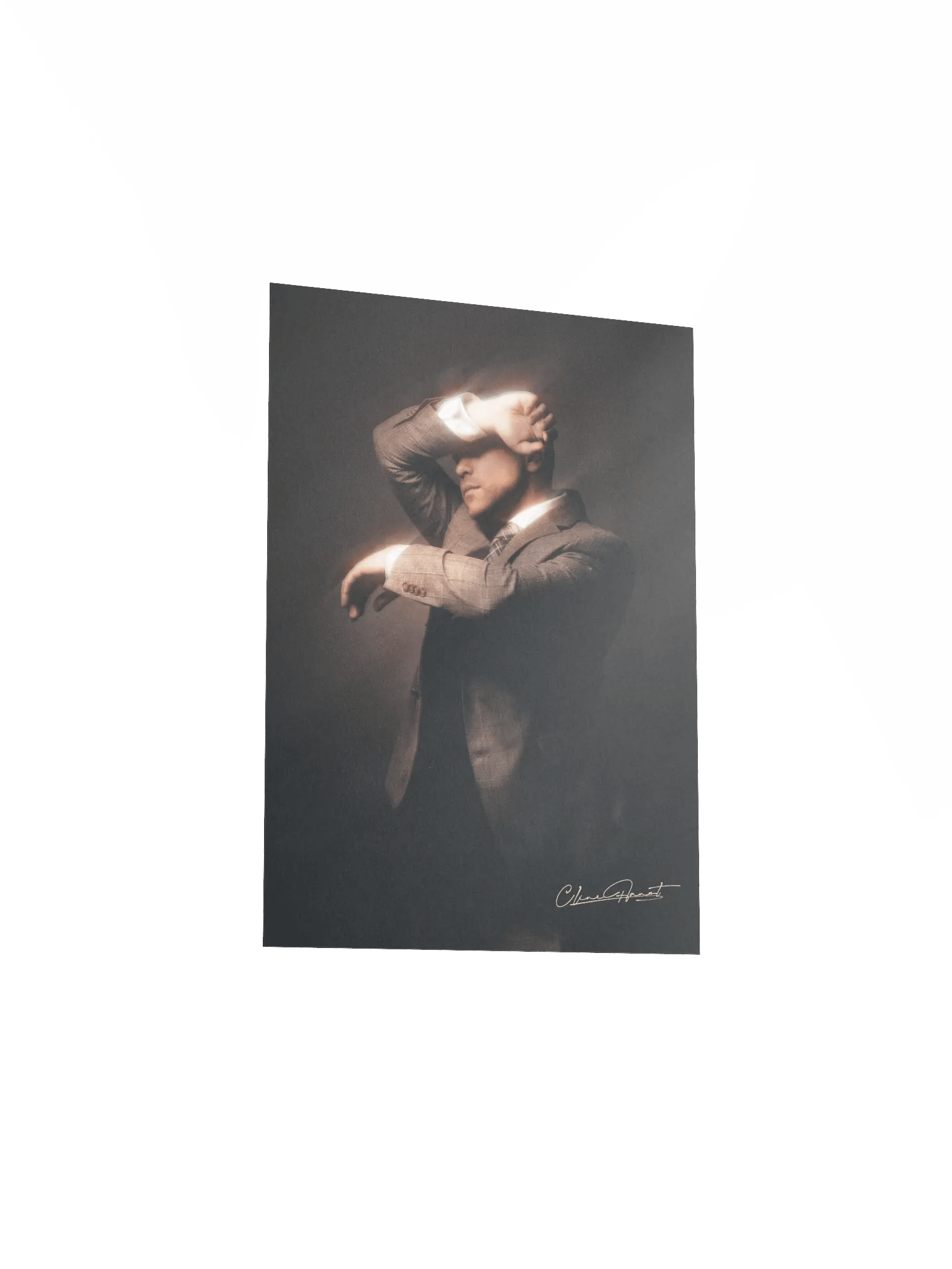 'Luminous Veil' Signature Poster product image (1)