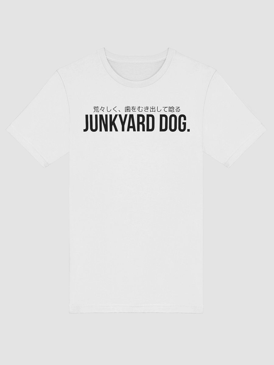 Junkyard Dog t-shirt (black logo) product image (21)