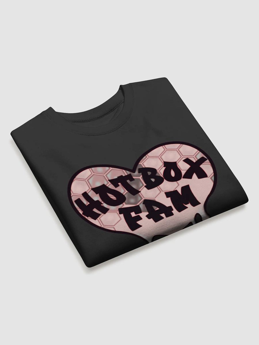 UNISEX HOT BOX FAM PALE PINK HONEY COMB SWEAT SHIRT product image (17)