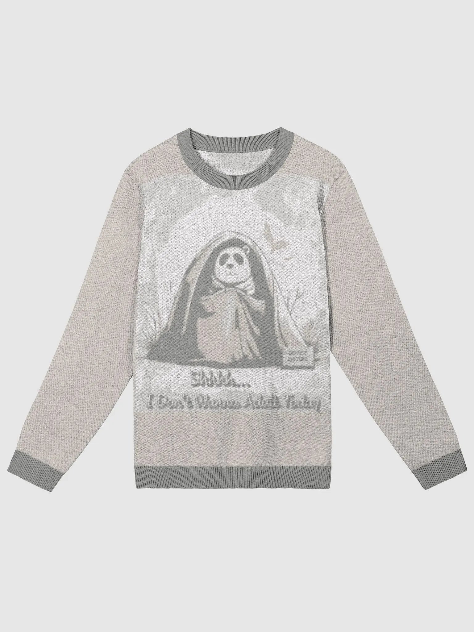 Cozy Panda Classic Fit Sweater product image (4)