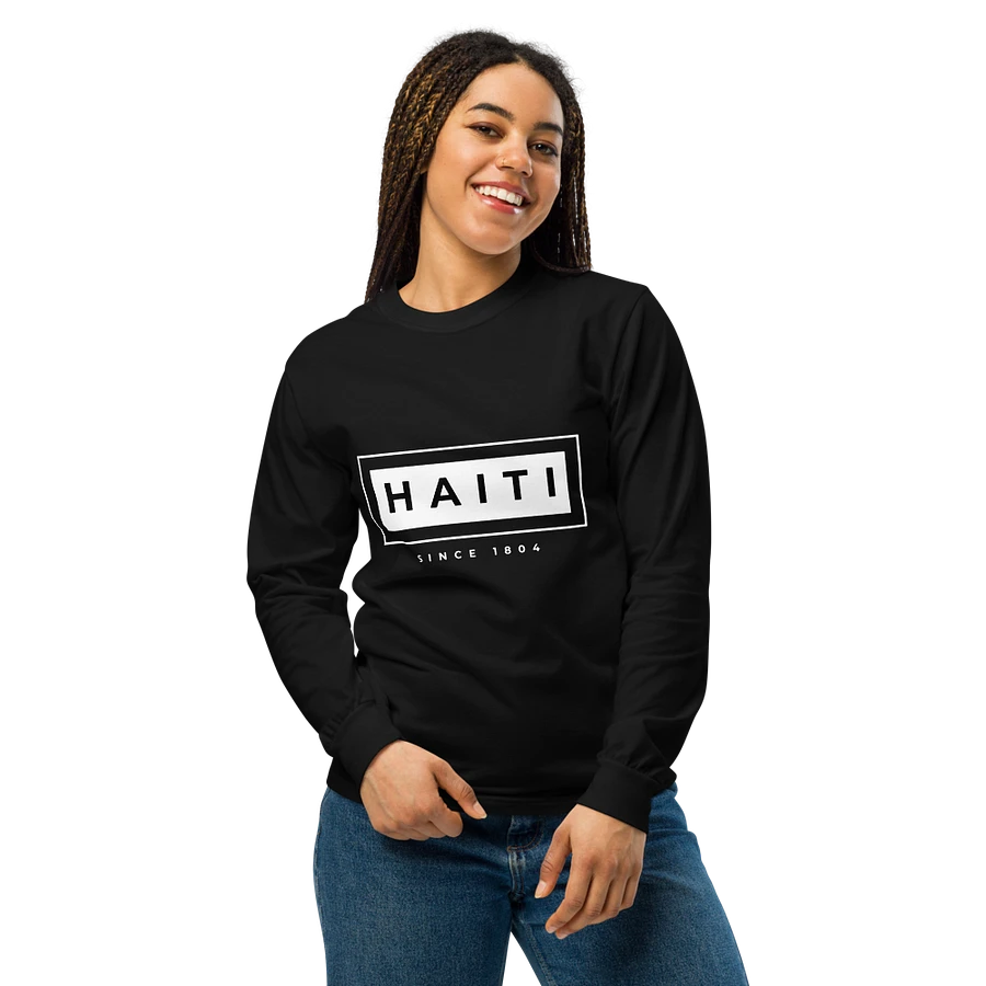 Haiti Inspired Unisex Long Sleeve Shirt product image (9)