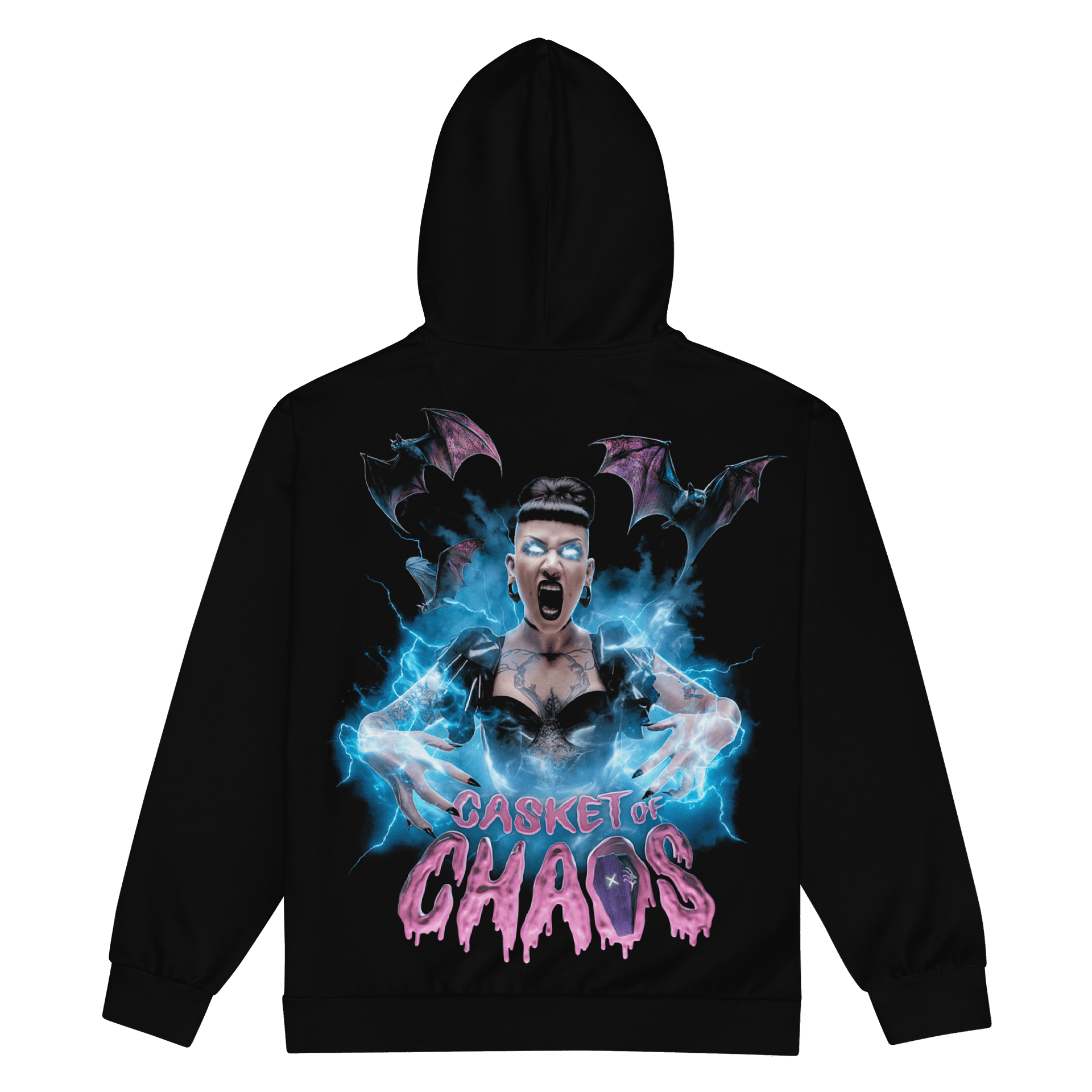 Casket of Chaos Horror Zip Up Hoodies product image (2)
