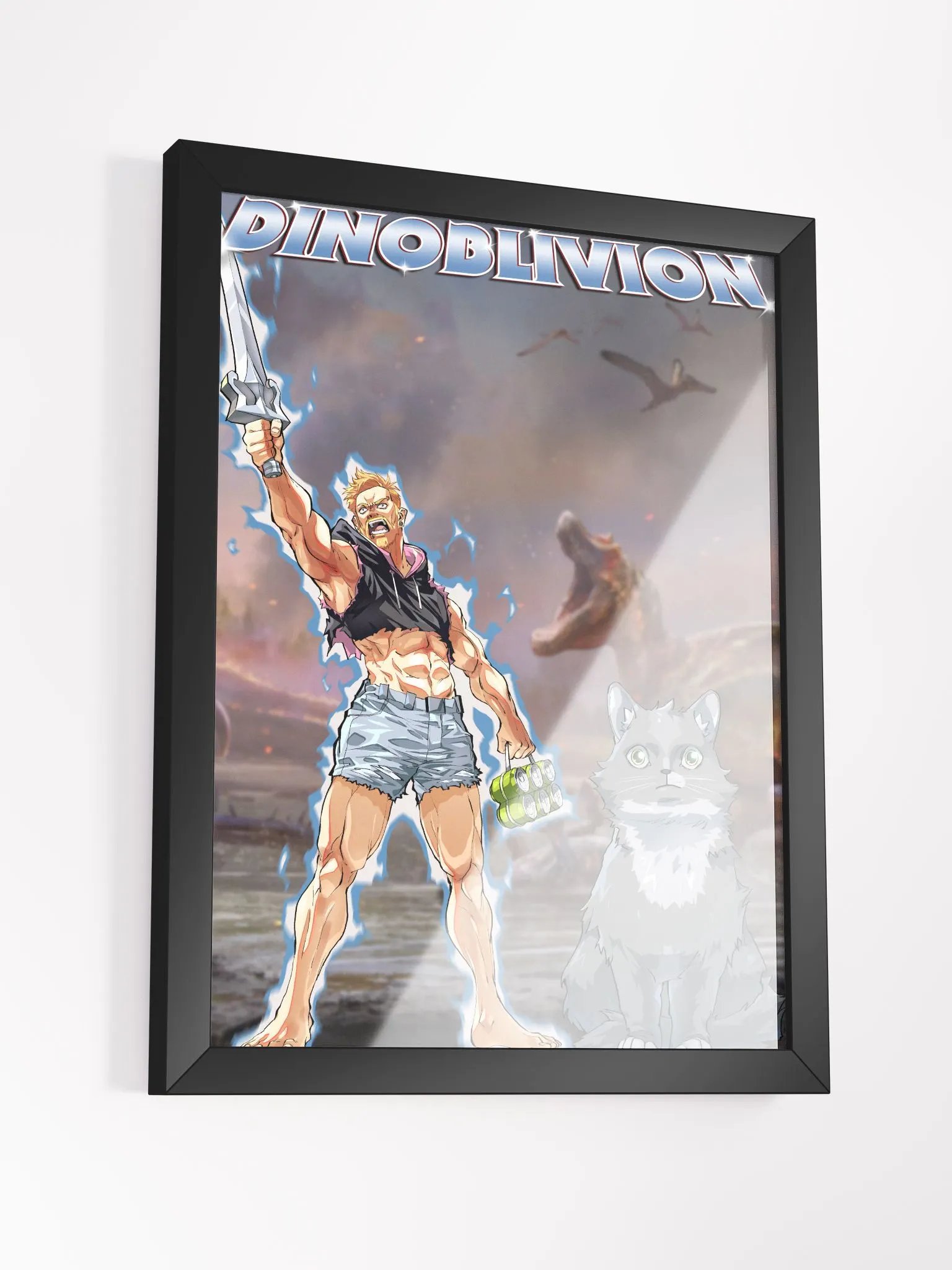 Dino-HeMan [FRAMED] product image (5)