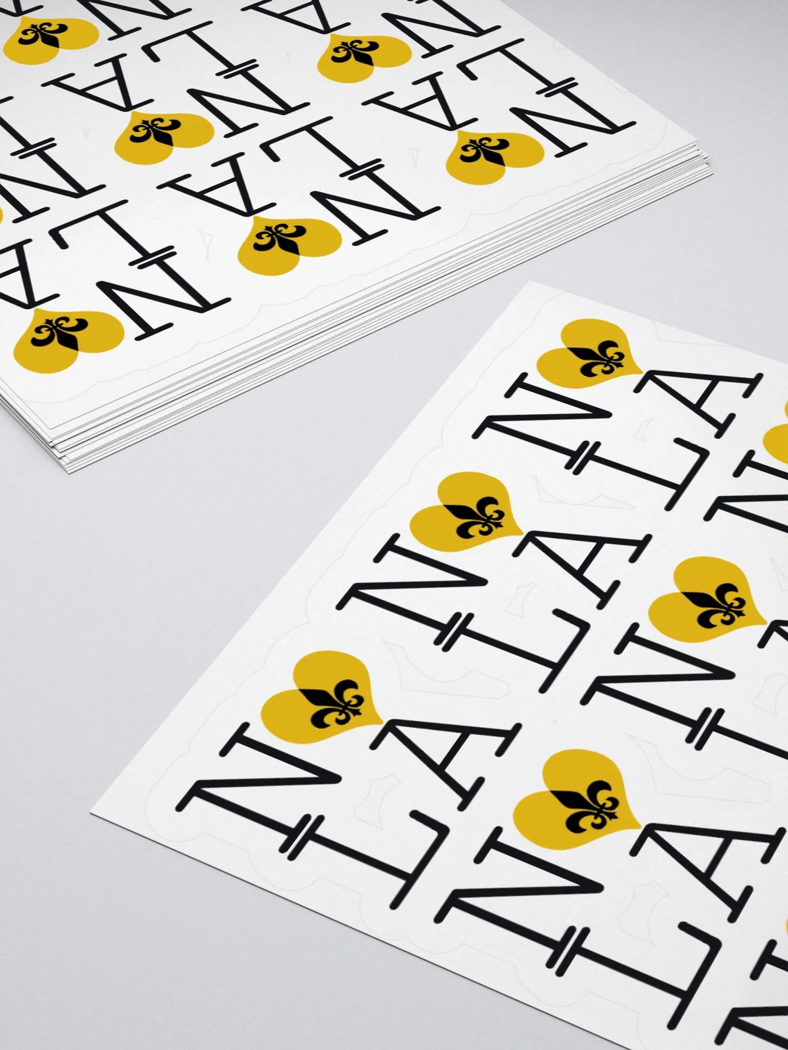 I LOVE NOLA **LEGACY STICKER** (GOLD) product image (4)