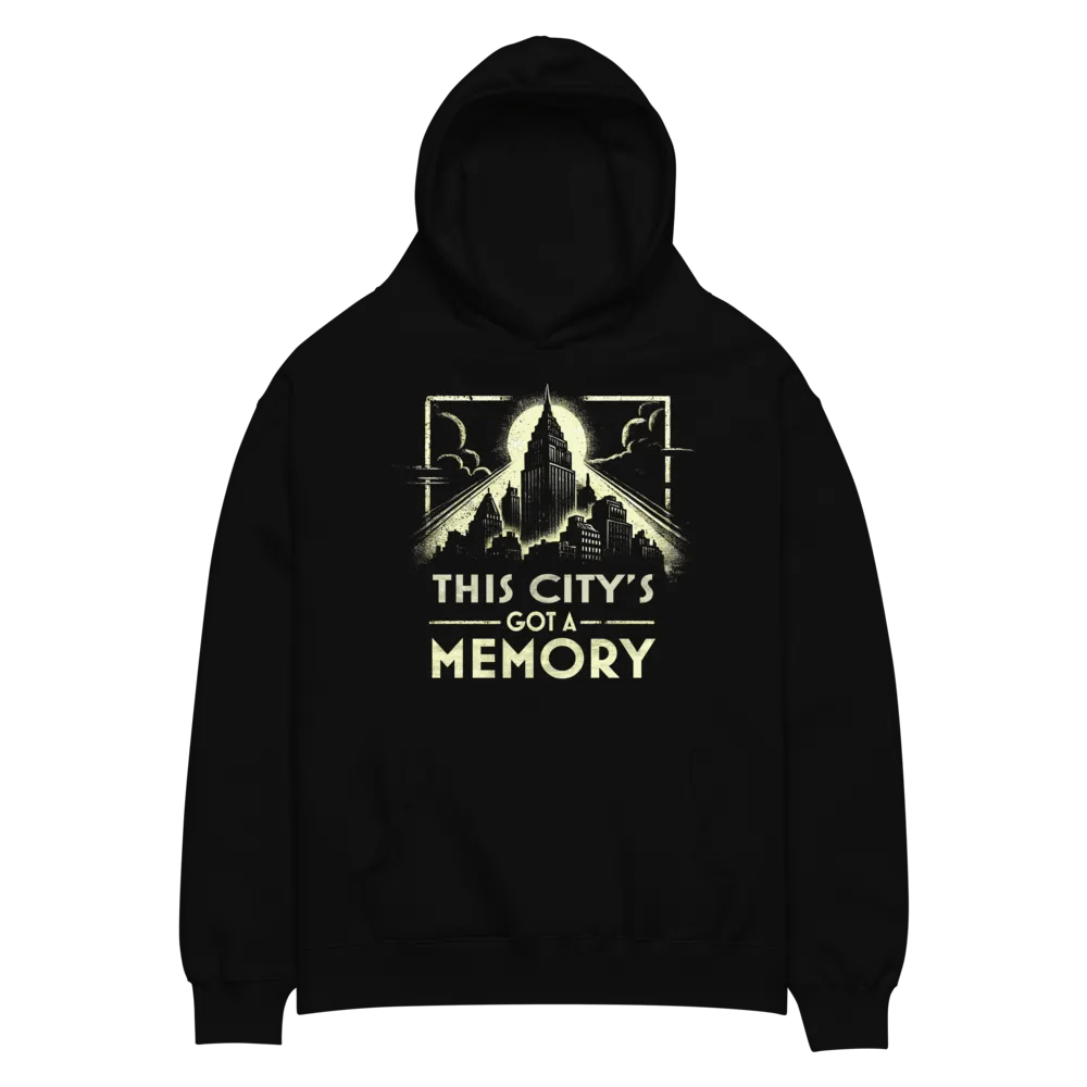 "This City's Got A Memory" Oversized Hoodie product image (2)