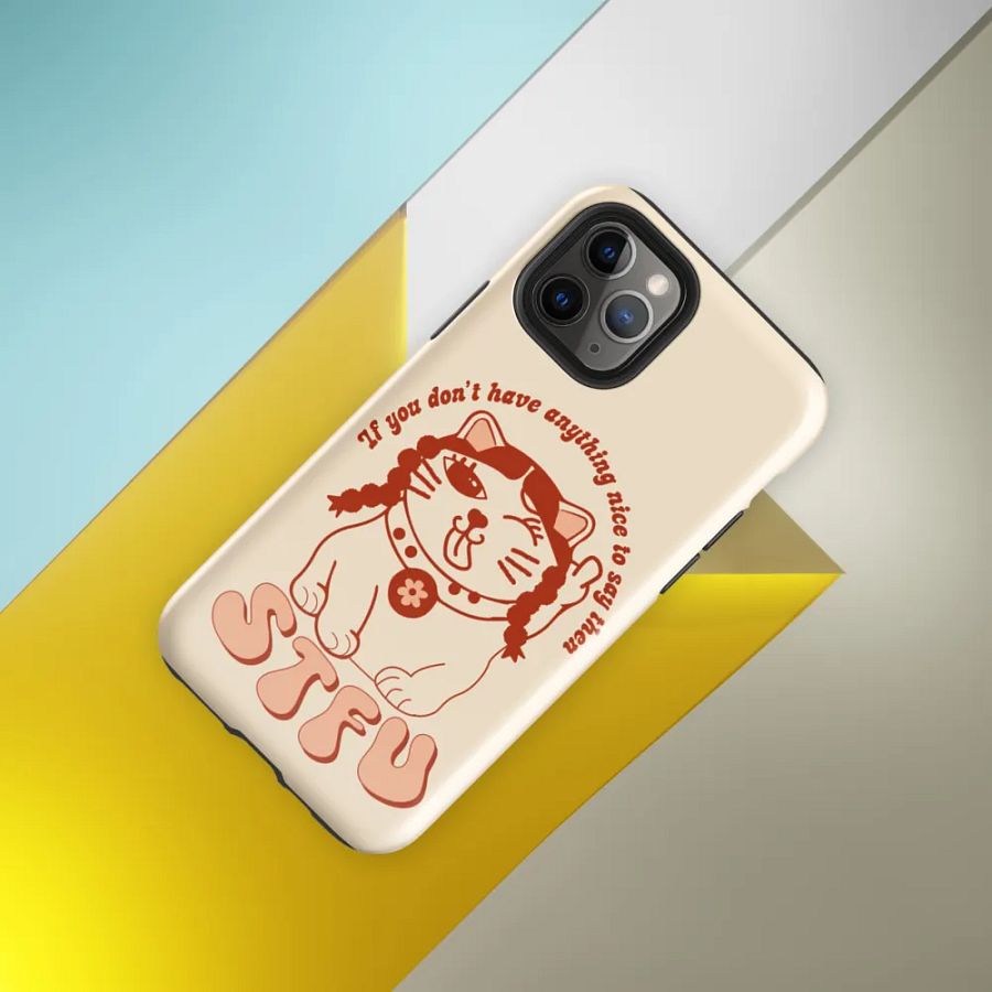 Be Kind or Just STFU Phone Case product image (8)