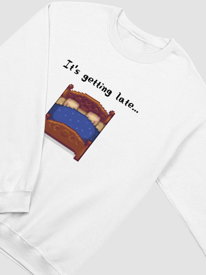 It's Getting Late | Unisex Crewneck Sweatshirt | Stardew product image (1)