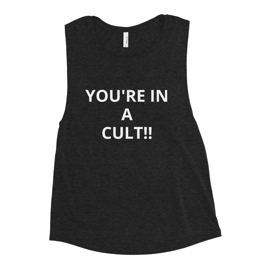 Pris-You're In A Cult-Bella+Canvas Women's Flowy Muscle Tank product image (2)