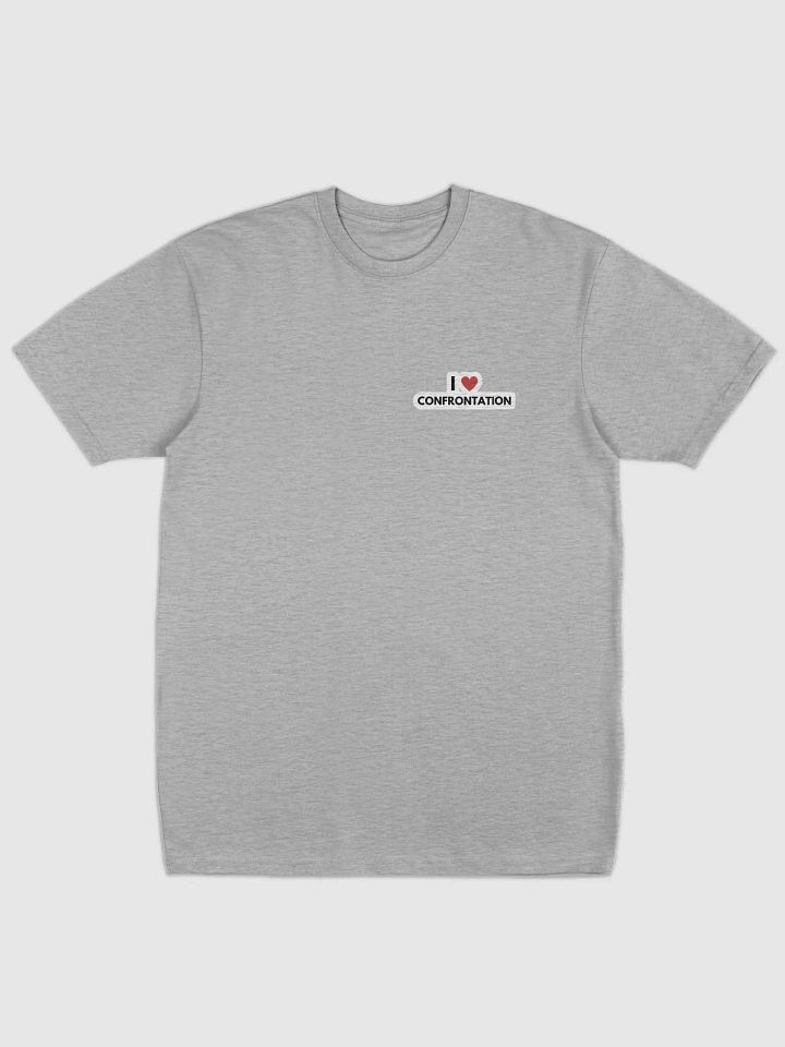 small I <3 Confrontation (bubble design) heavyweight cotton tee product image (1)