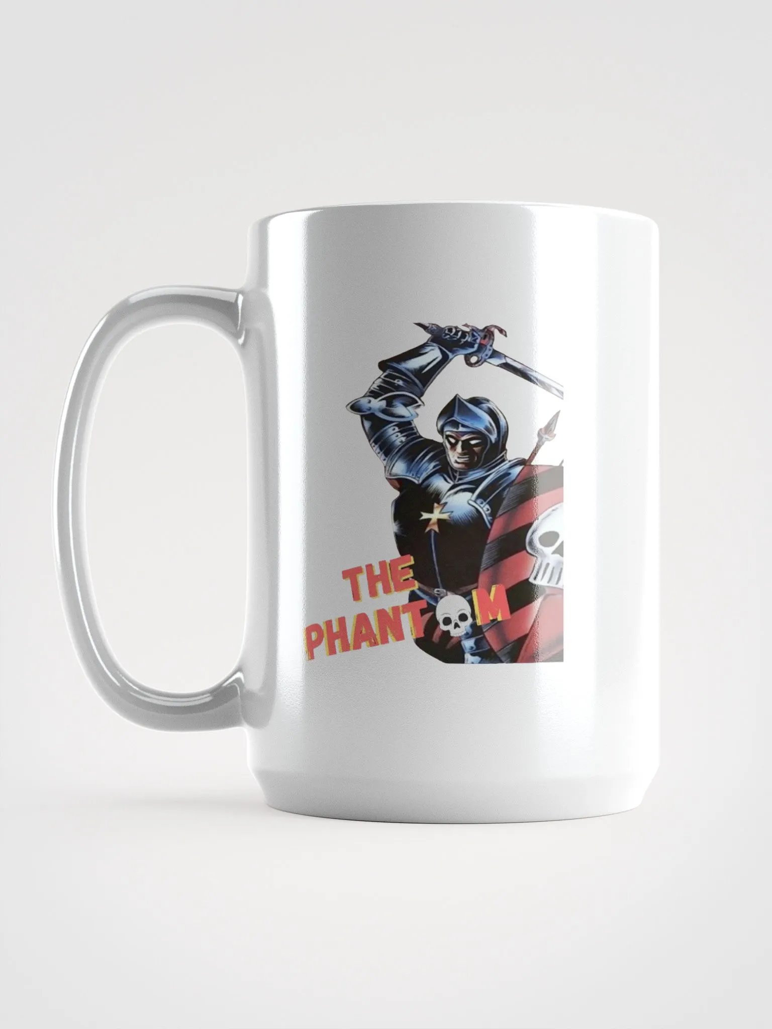 Ghost who Walks in Warrior Look :White Glossy Mug product image (6)