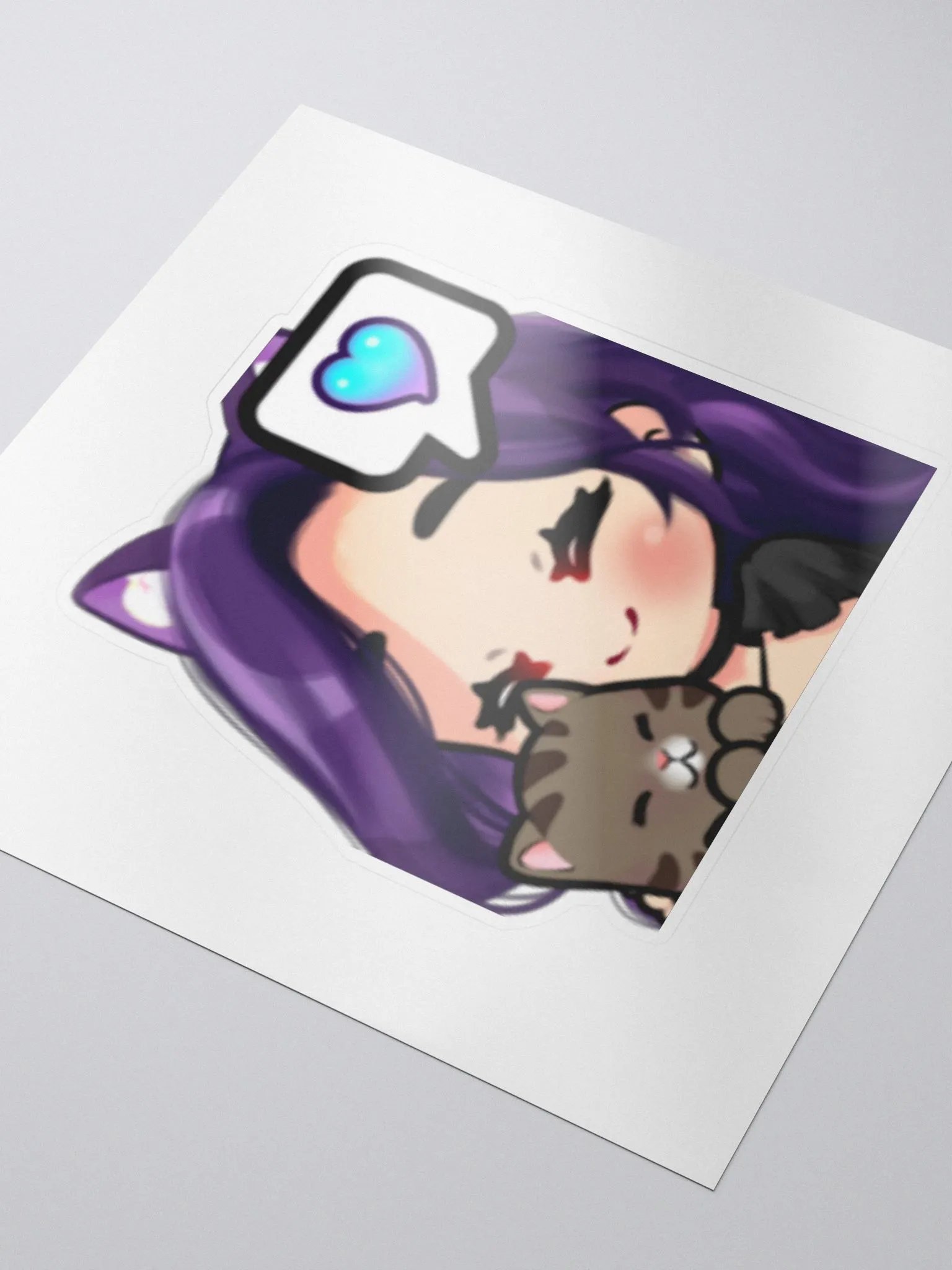 Kitty Hugs - Sticker product image (3)