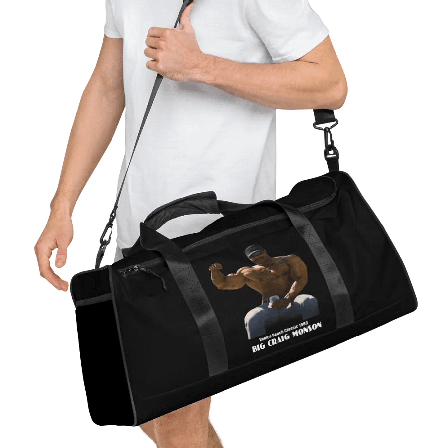 Big Craig Monson Venice Beach Legend Duffle Bag product image (10)