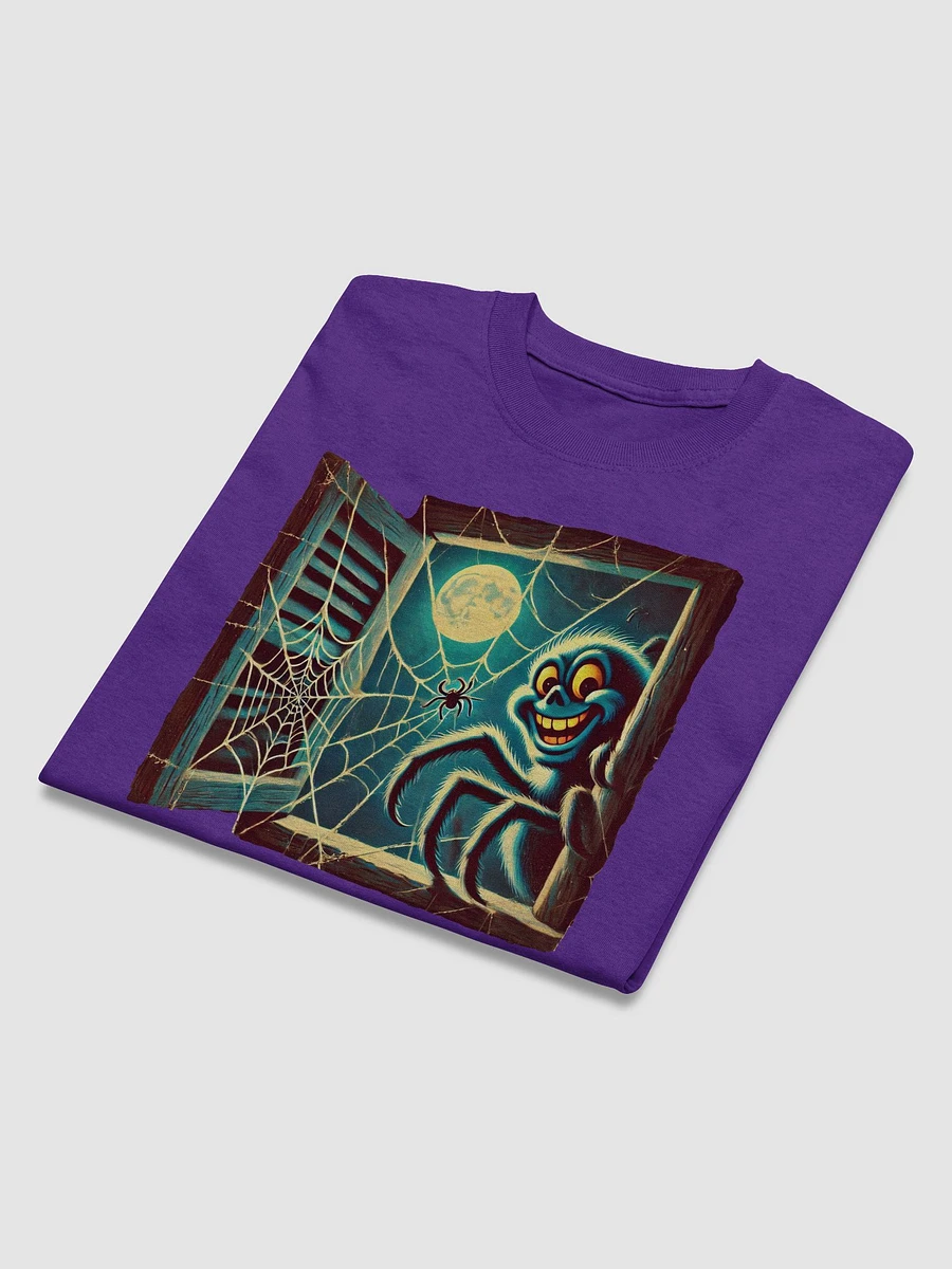 Giant Spider in Window Adult Unisex T-Shirt product image (28)