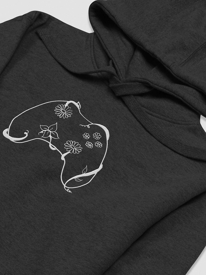 Flowers & Vines Chalk Controller - Embroidered Hoodie product image (1)