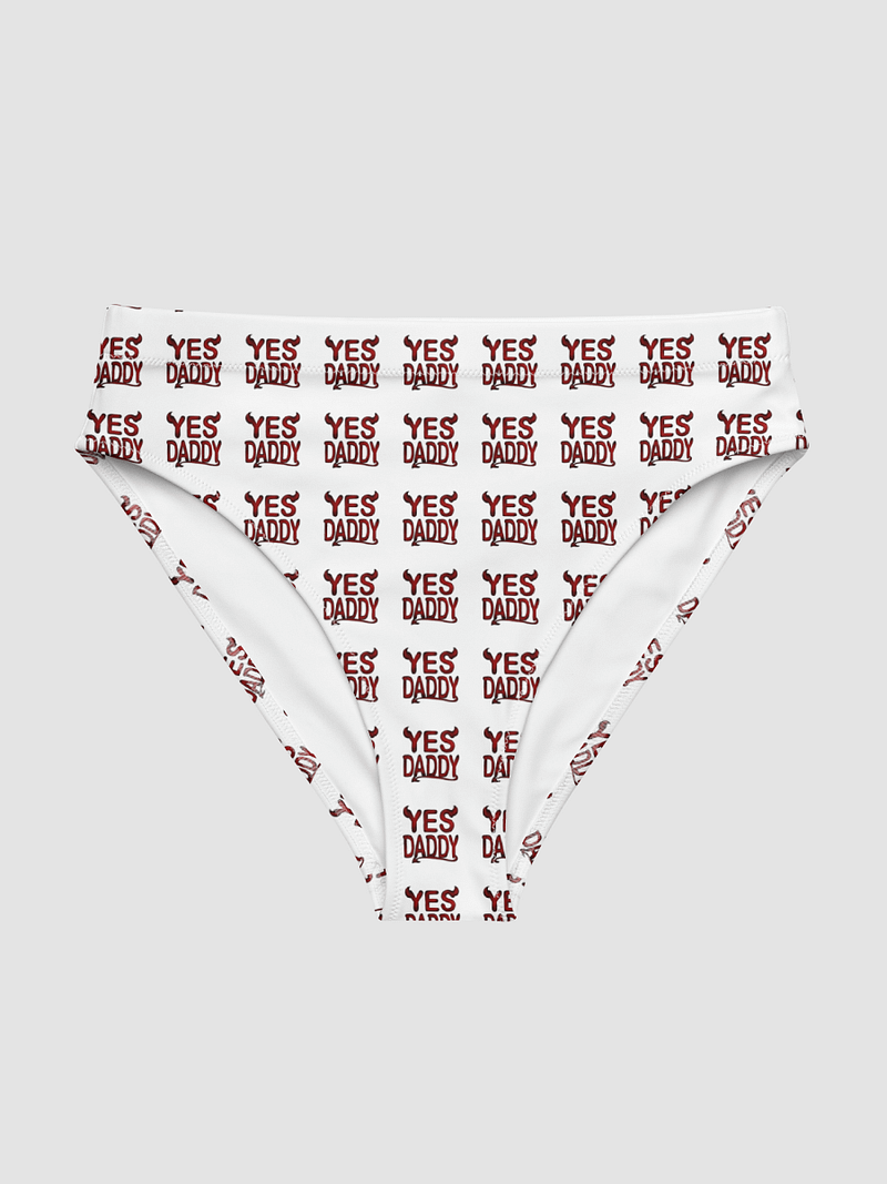 Yes Daddy High-Waisted Bikini Bottom