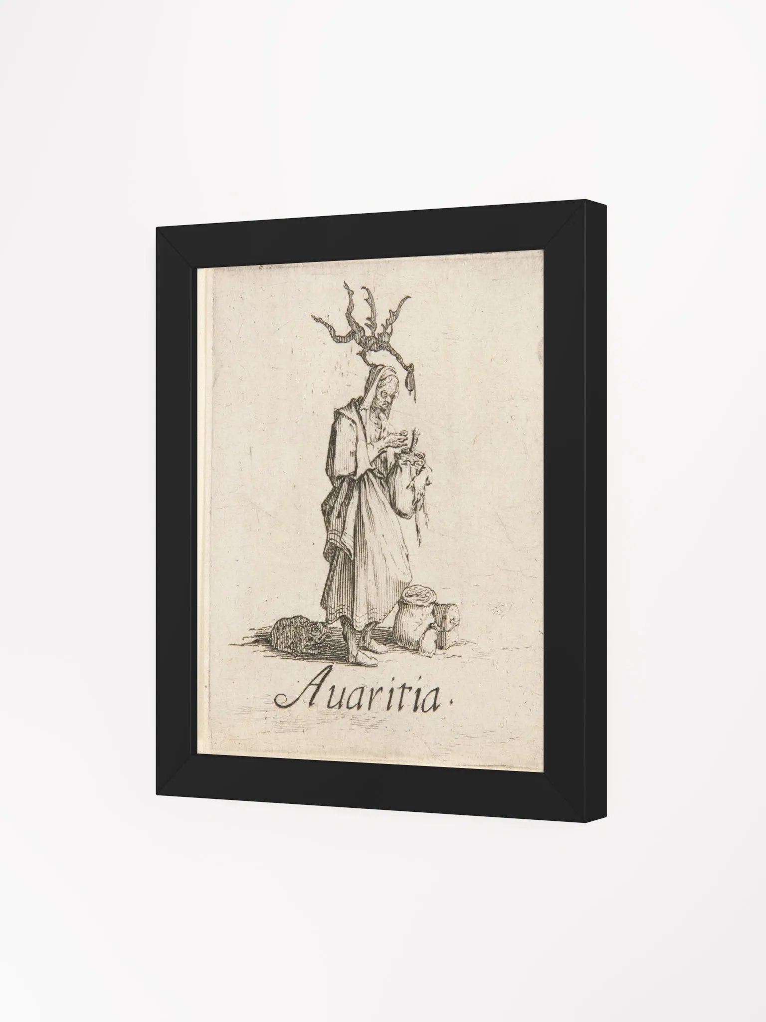 Deadly Sin: Greed ❖ Framed Print product image (4)