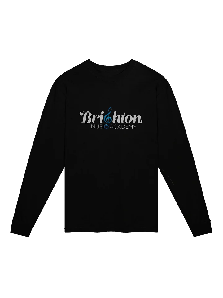 Brighton Music Academy Long Sleeve T-Shirt – Black and Navy product image (1)