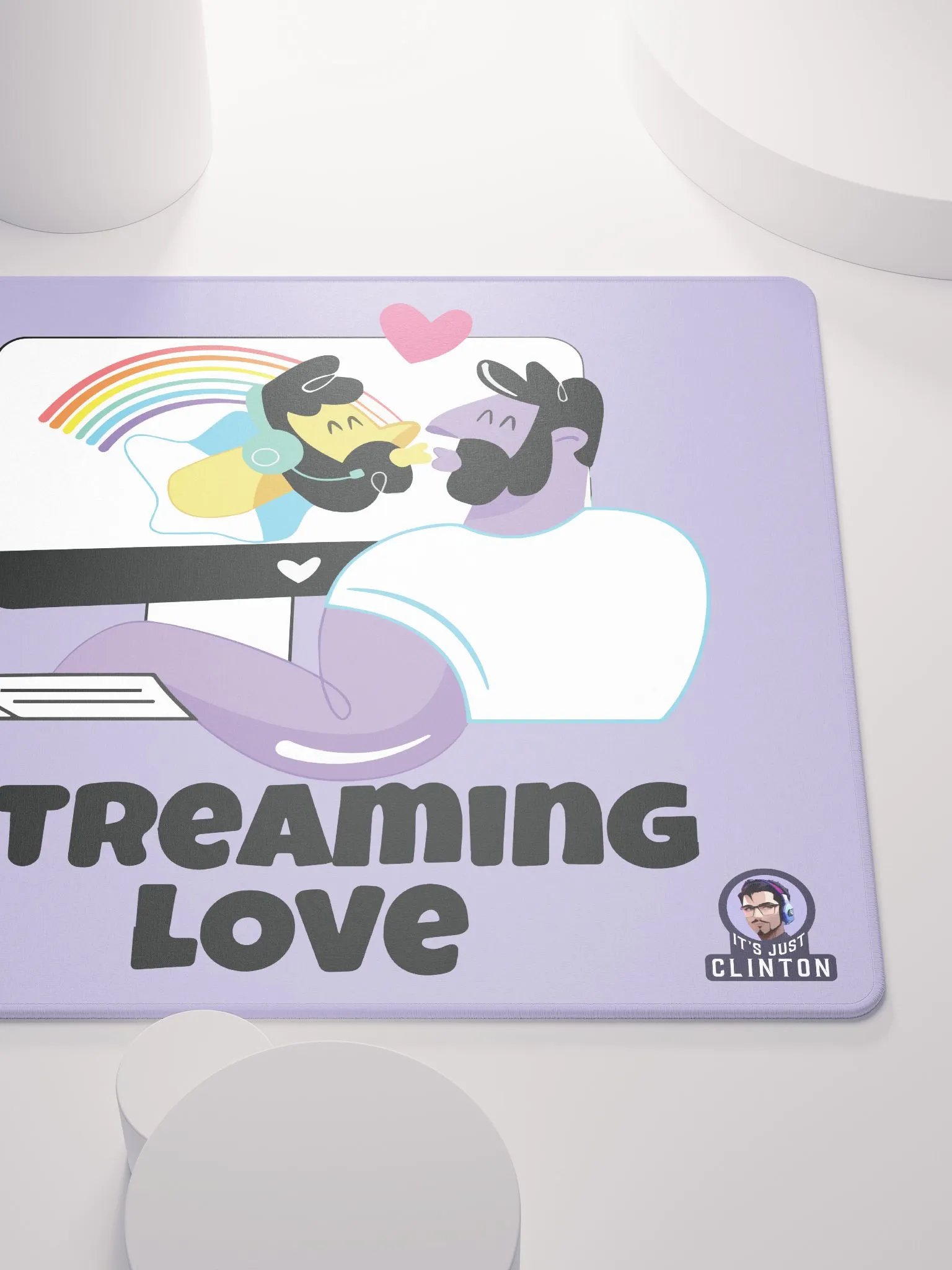 Streaming Love Mouse Pad product image (5)