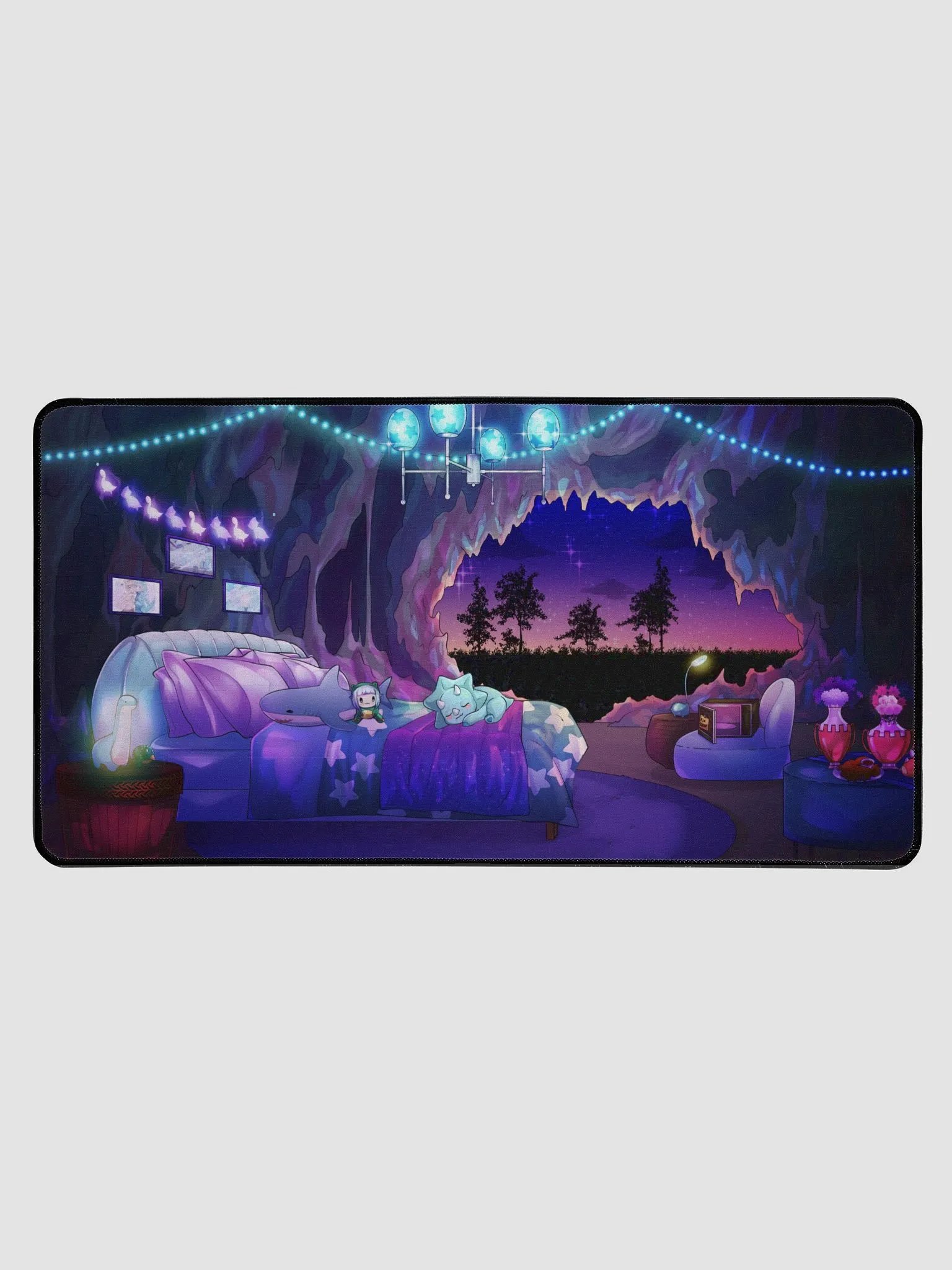 Skiddosaurus Rex Bedroom Deskmat product image (1)