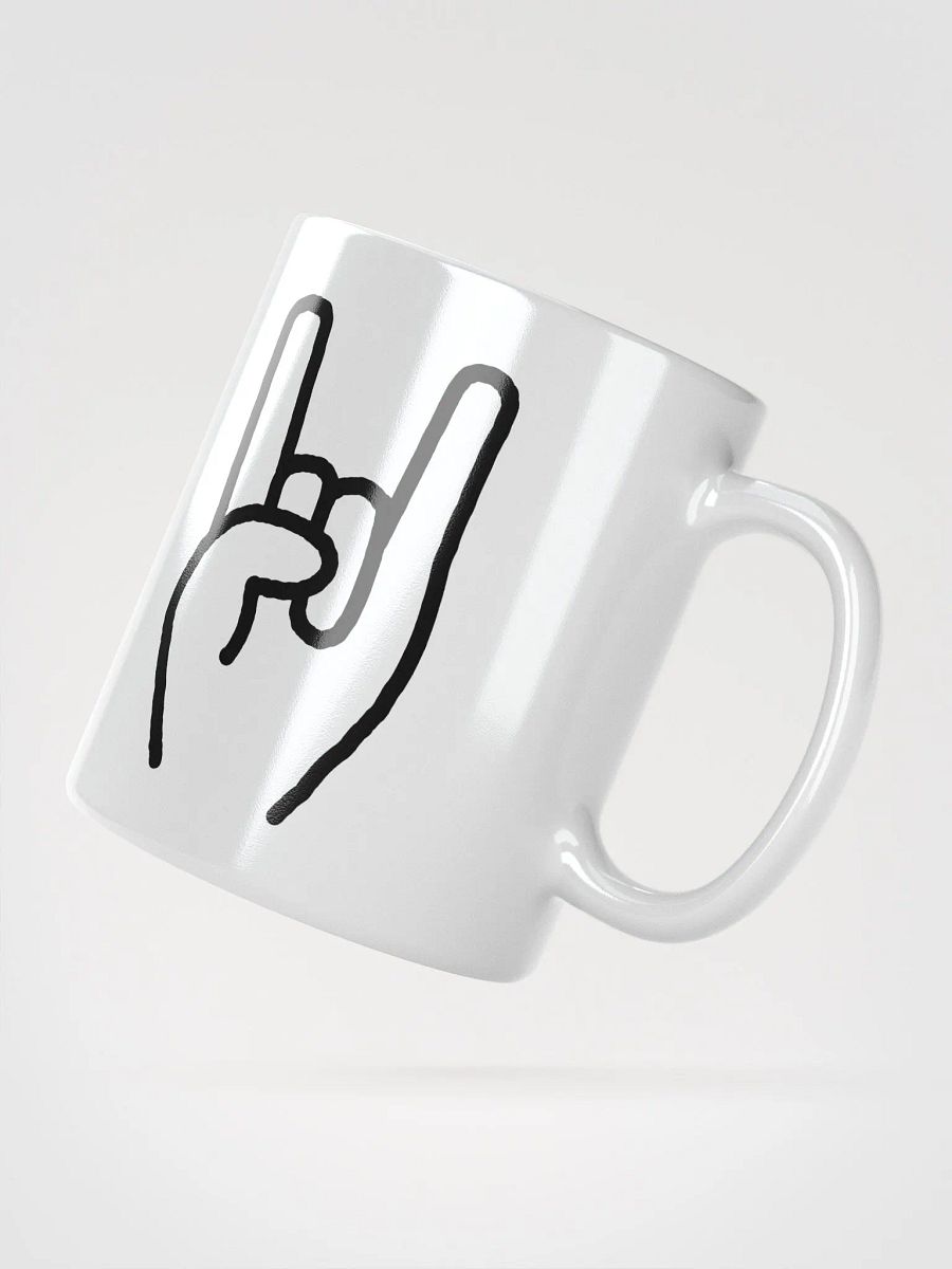 Subscriber Badge // White Ceramic Mug product image (2)