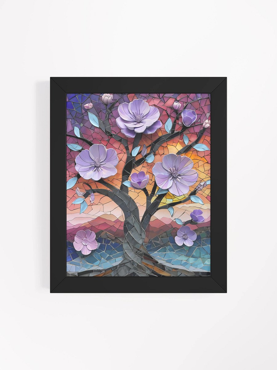 Sunrise Tree Mosaic Framed Art product image (5)