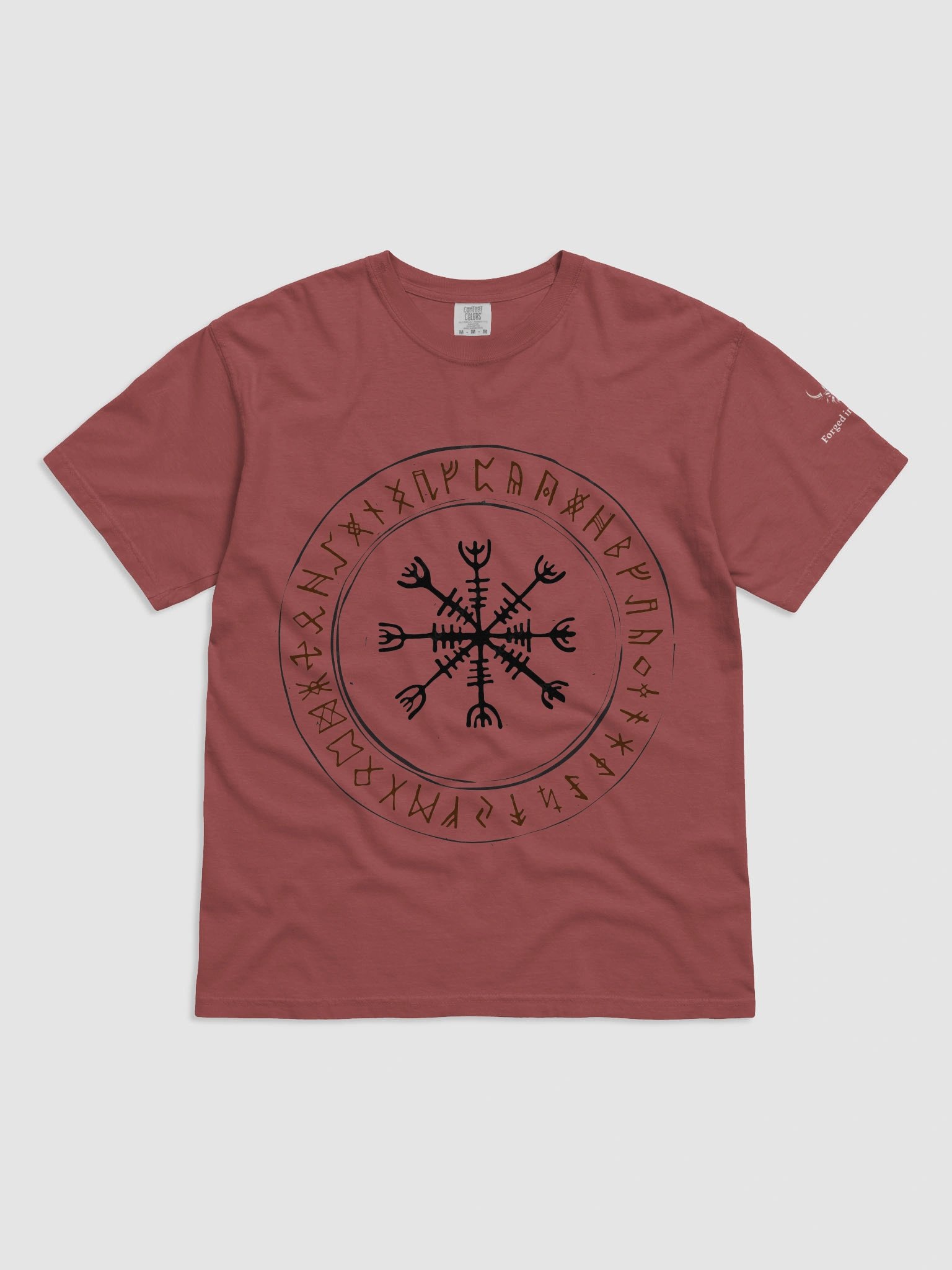Helm of Awe T-Shirt – Embrace the Power of Norse Protection product image (4)