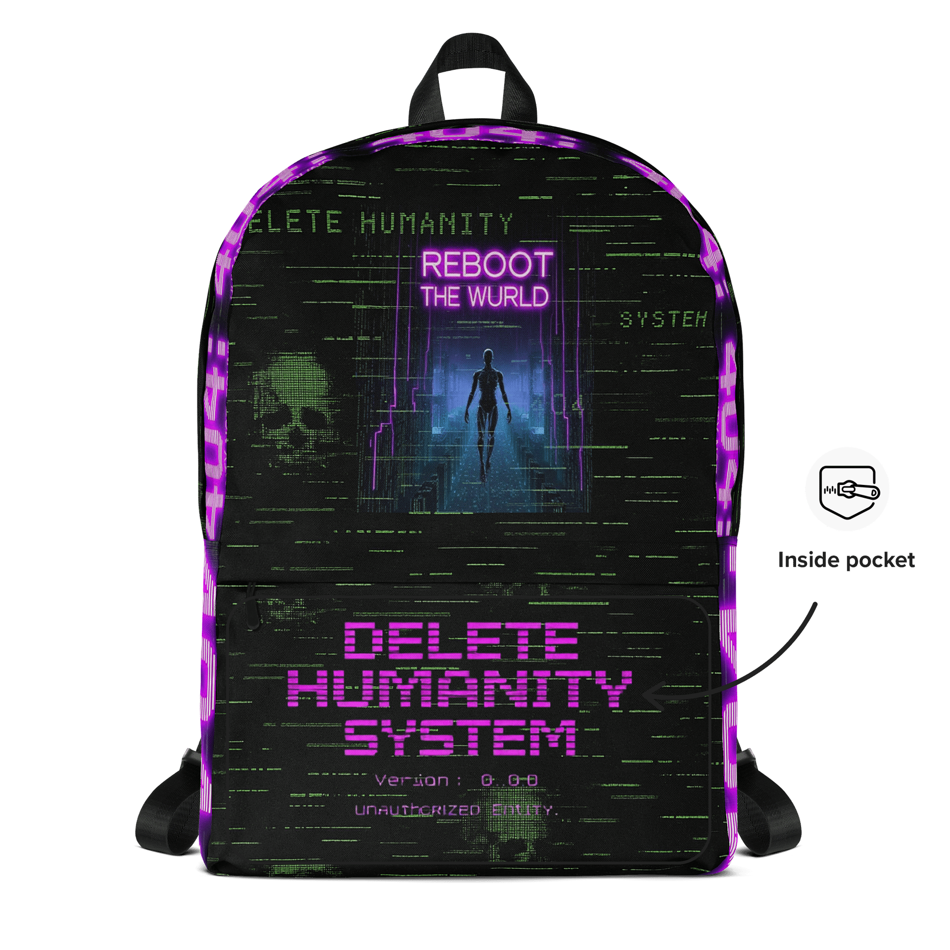 Delete Humanity Backpack product image (5)
