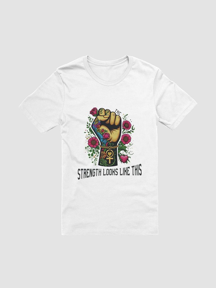 Empowerment Fist Floral T-Shirt product image (28)
