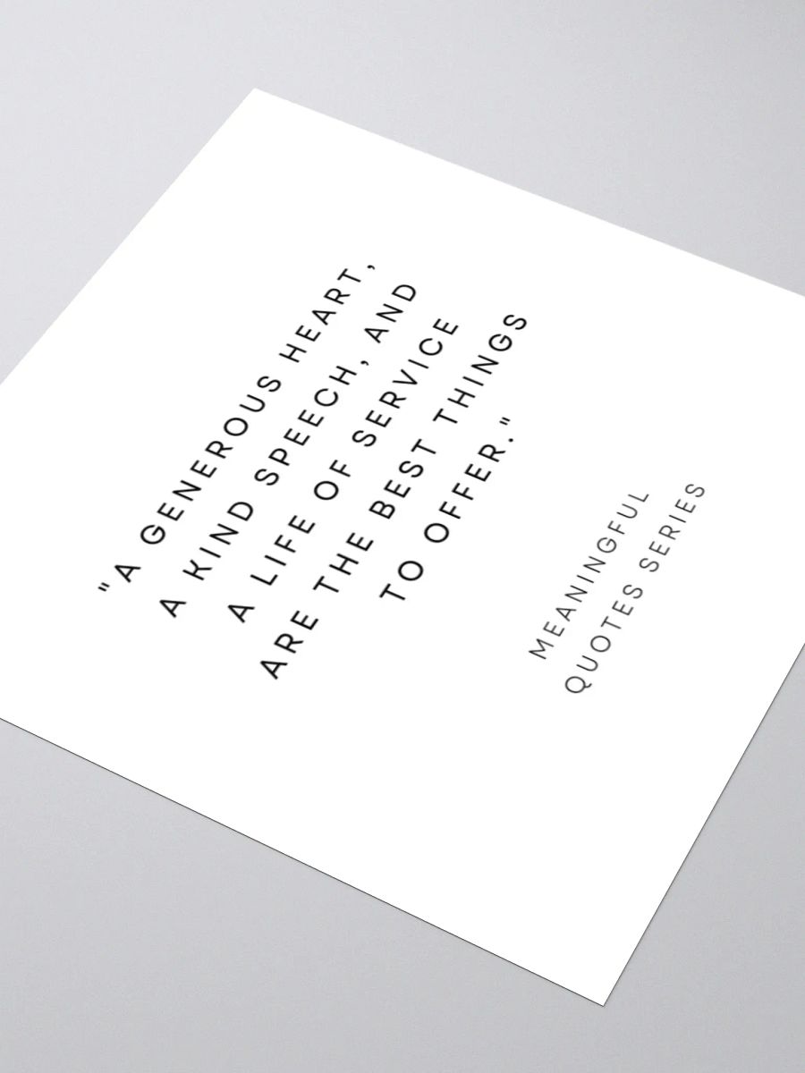 Meaningful Quotes Kiss-Cut Stickers product image (5)