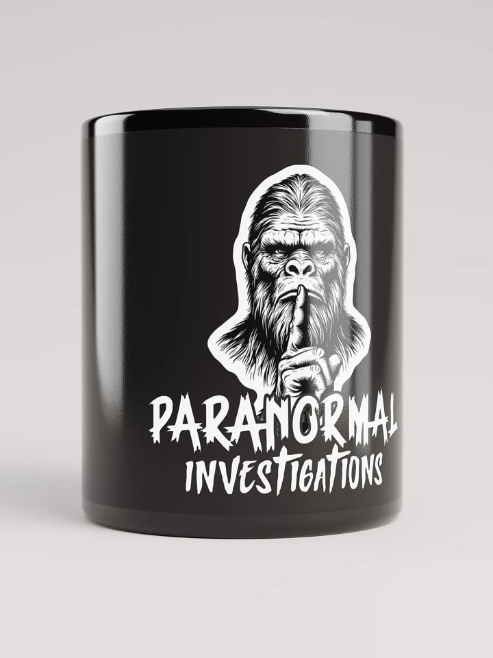 Shhh Sasquatch Black Glossy Mug product image (1)