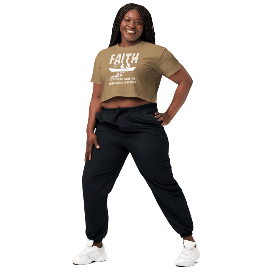 Faith in the Devine Women's Premium Crop Top product image (12)