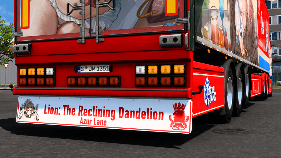 [ETS2] HMS Lion (The Reclining Dandelion) - Azur Lane [Combo Skin] product image (8)