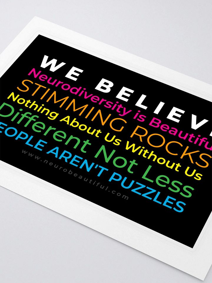 Manifesto Sticker product image (2)