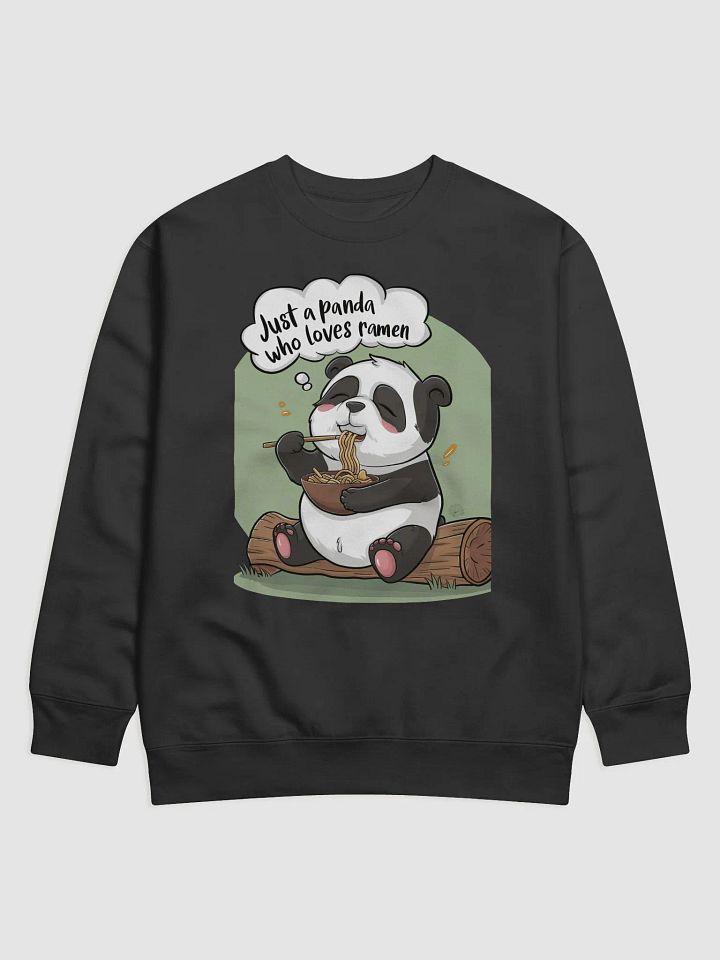 Panda Eating Ramen Sweatshirt product image (1)