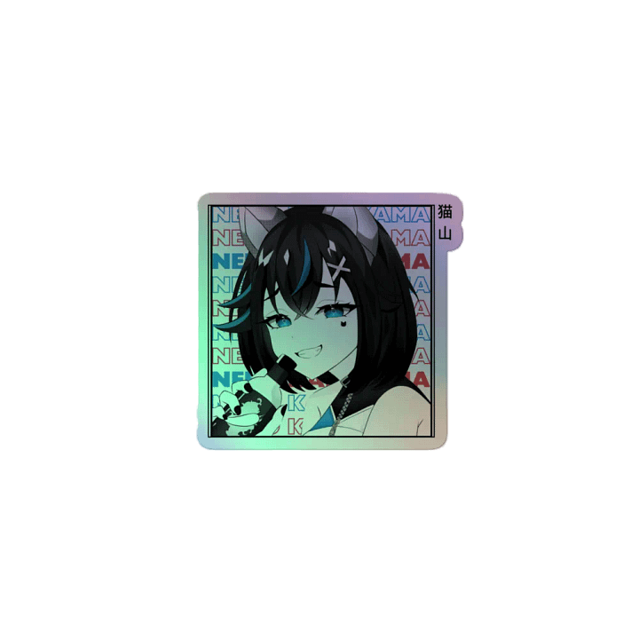 Spicy Neko Holographic Sticker product image (2)