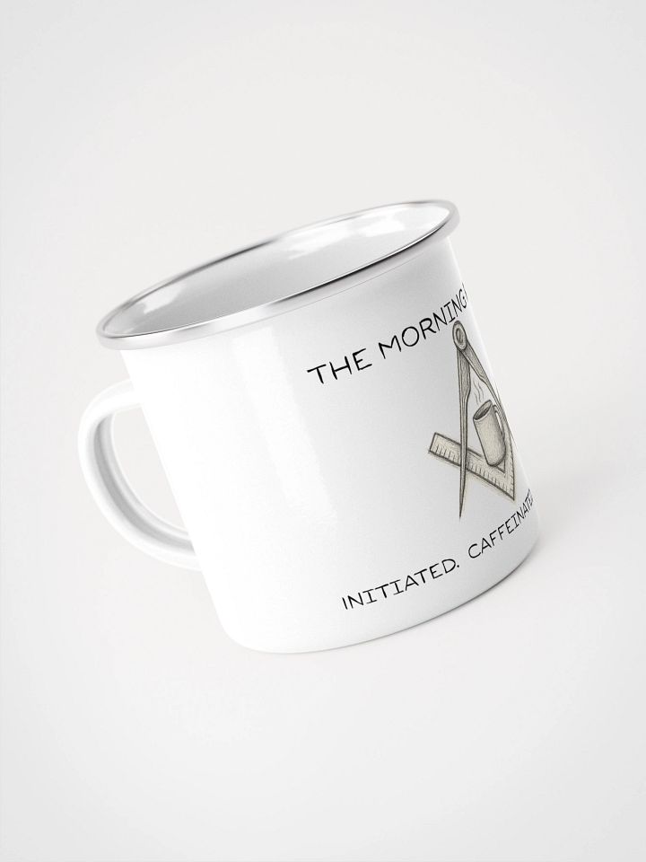 The Morning Ritual – Enamel Mug product image (2)