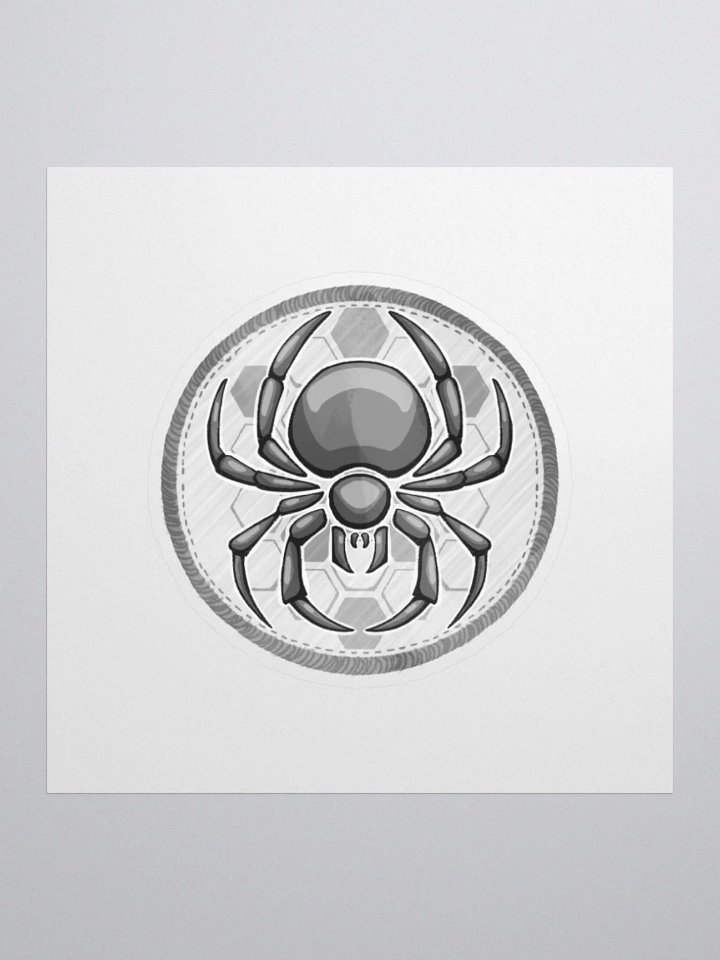 Silver Spiders Sticker product image (1)