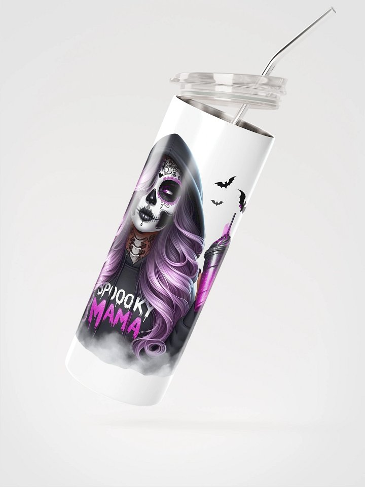 Spooky Mama Stainless Steel Tumbler product image (2)