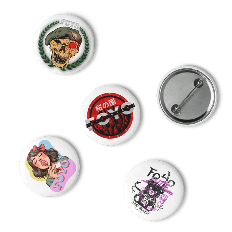 5 FOYO Old School Pins product image (15)