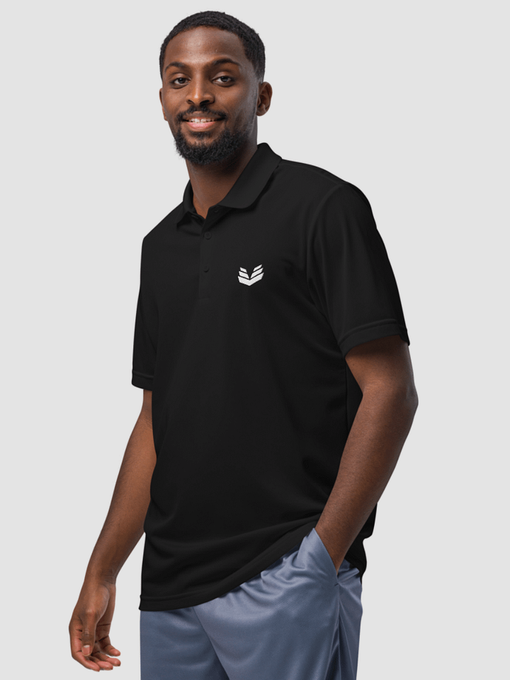 Valkence x adidas Sport Polo Shirt - Black product image (2)