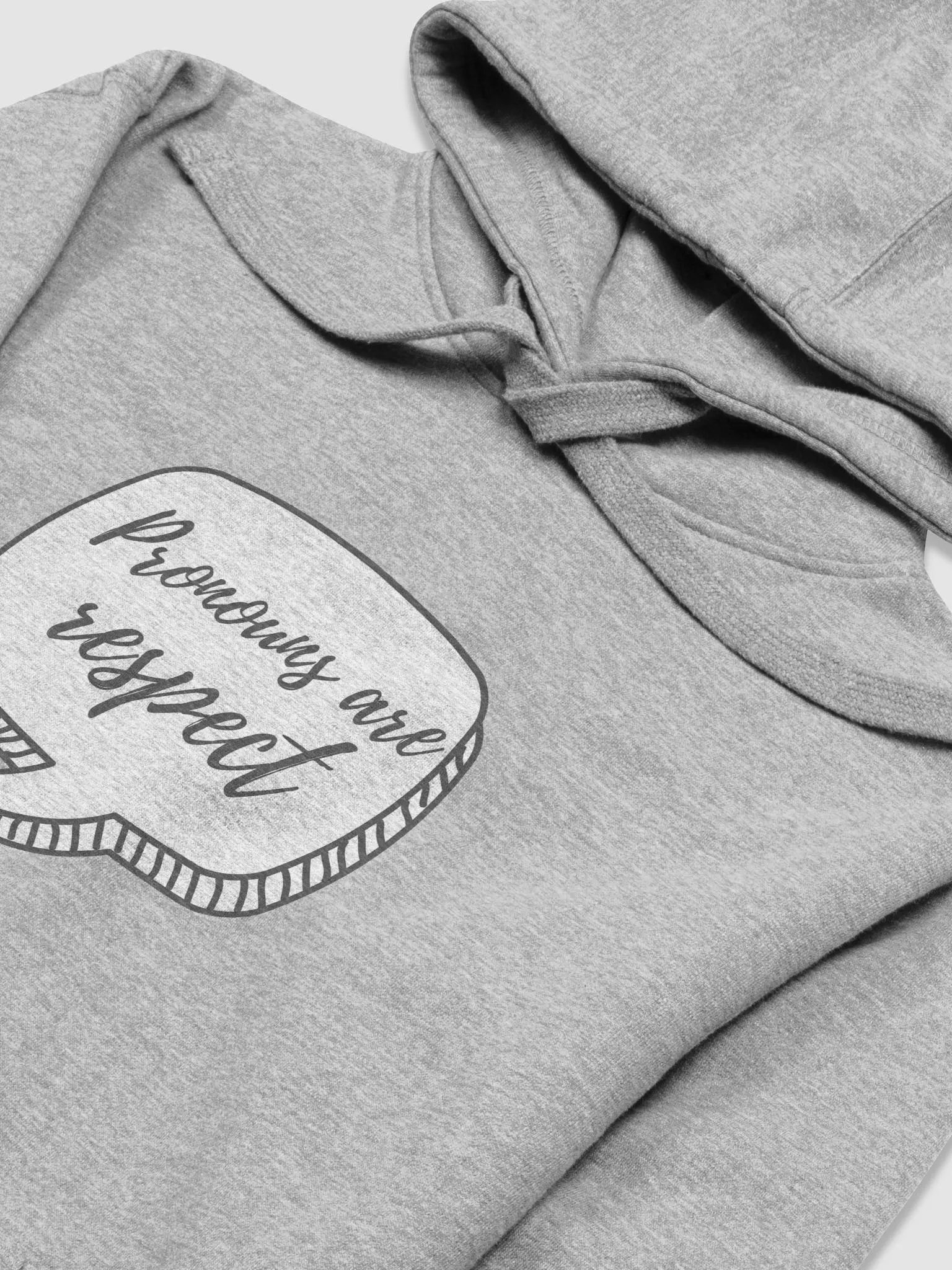 Pronouns Are Respect Hoodie product image (3)