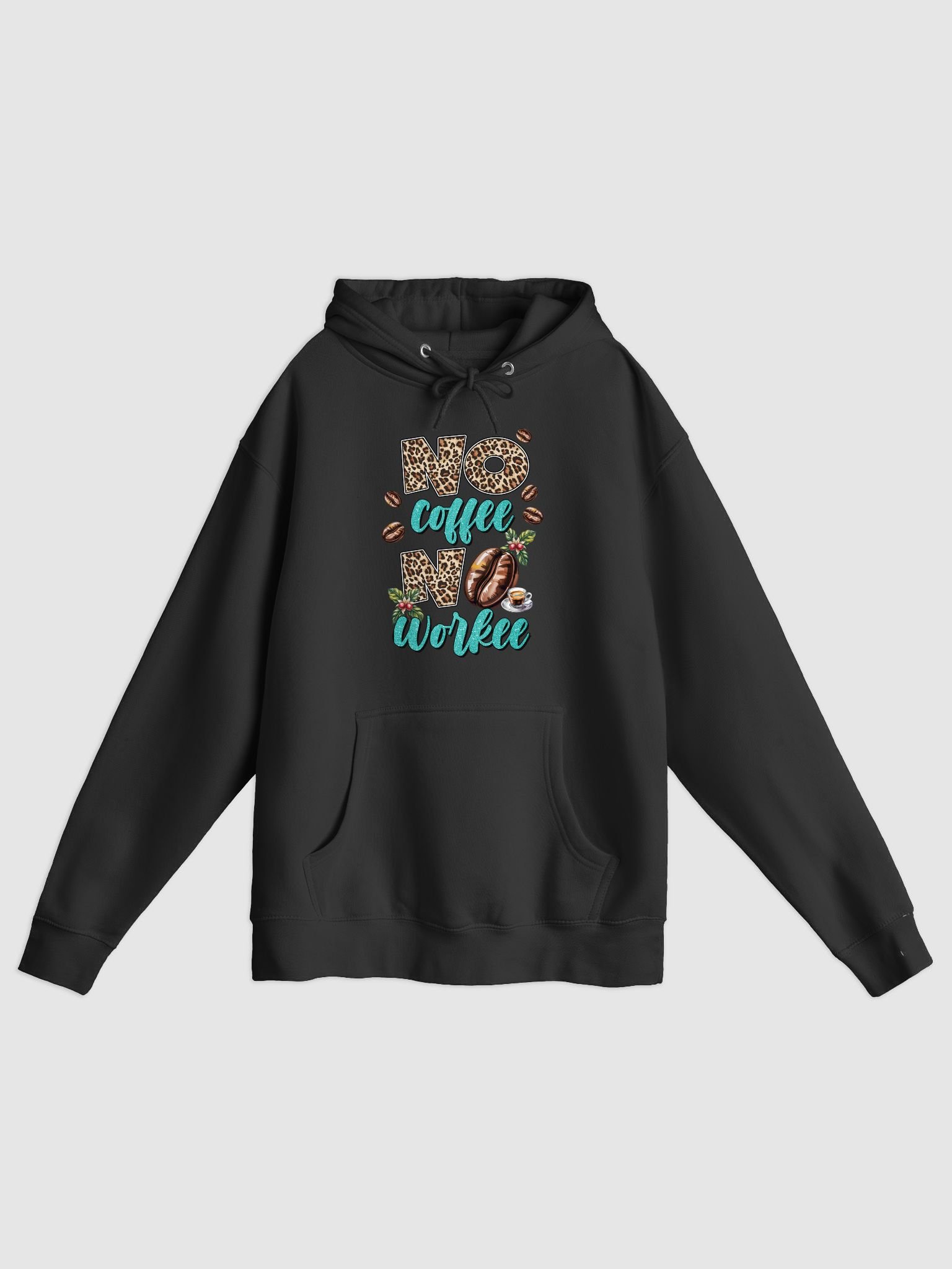 Leopard Print Coffee Lovers Hoodie product image (3)