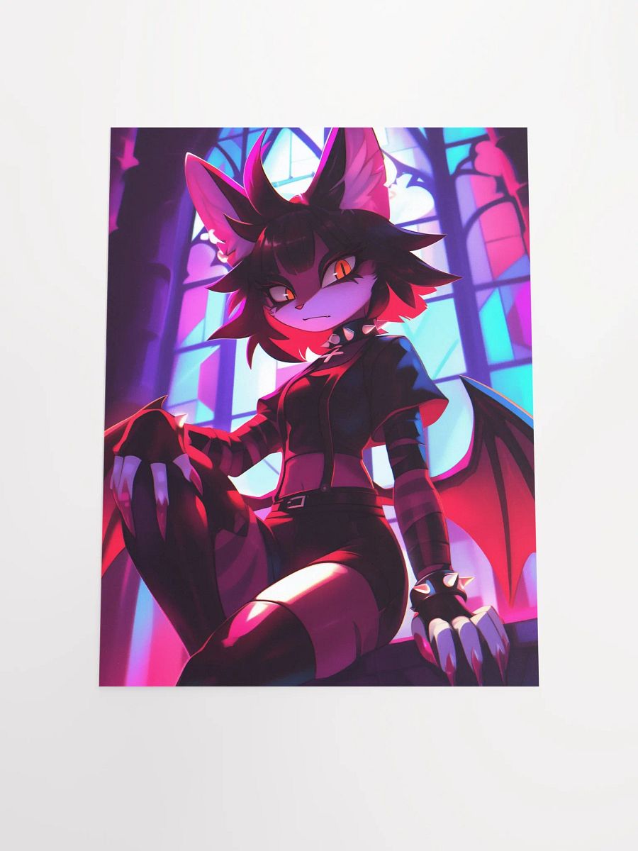 Gothic Fox Fantasy Matte Poster product image (8)