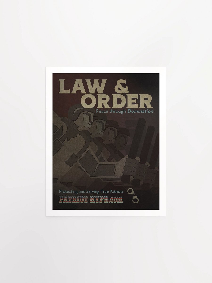 Poster: Patriot Hype - Law & Order product image (4)